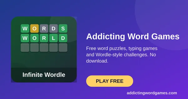 Addicting Word Games